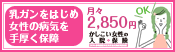 かしこい女性の入院保険